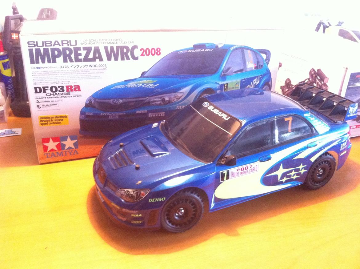 Bil Tamiya DF-03 RA Subaru Impreza WRC billede 6