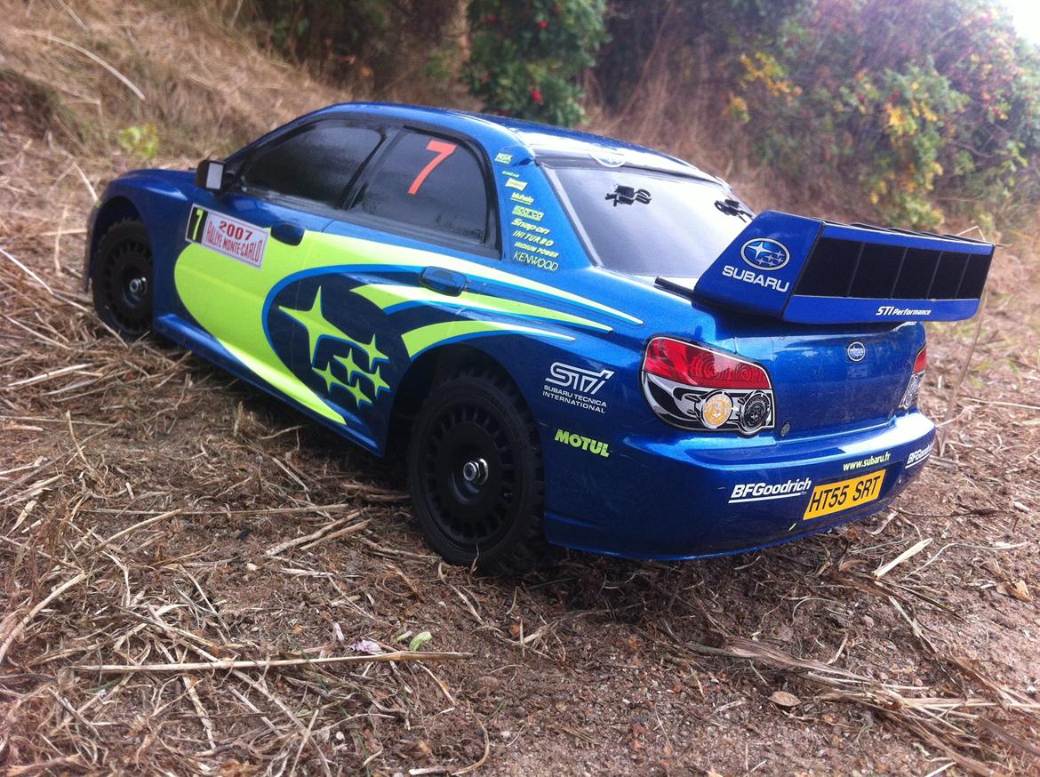 Bil Tamiya DF-03 RA Subaru Impreza WRC billede 5
