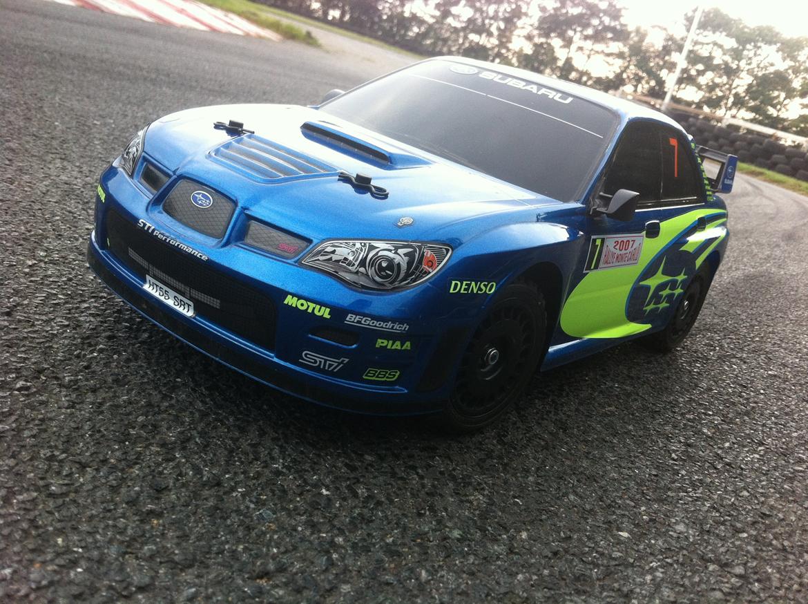 Bil Tamiya DF-03 RA Subaru Impreza WRC billede 2