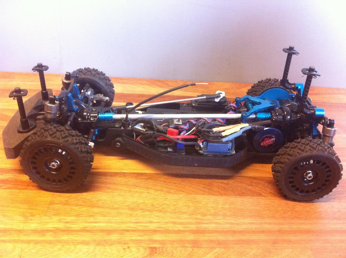 Bil Tamiya DF-03 RA Subaru Impreza WRC billede 11