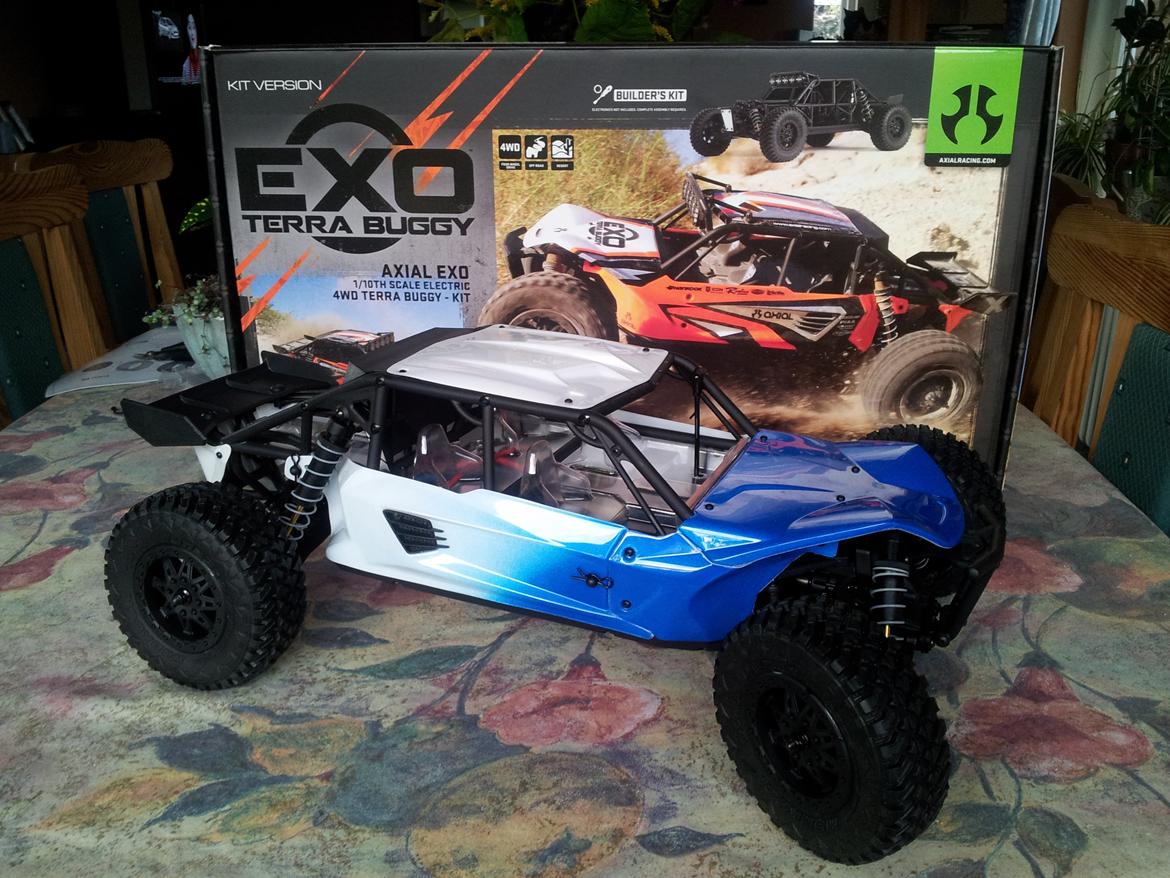 Buggy Axial Exo Terra Buggy - Mangler lygterne, men venter med det til der kommer lys i dem billede 9