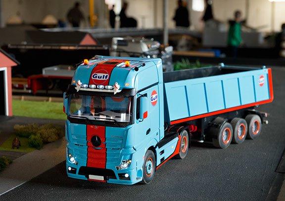 Lastbiler Tamiya Mercedes Actros Gigaspace 1851 billede 24