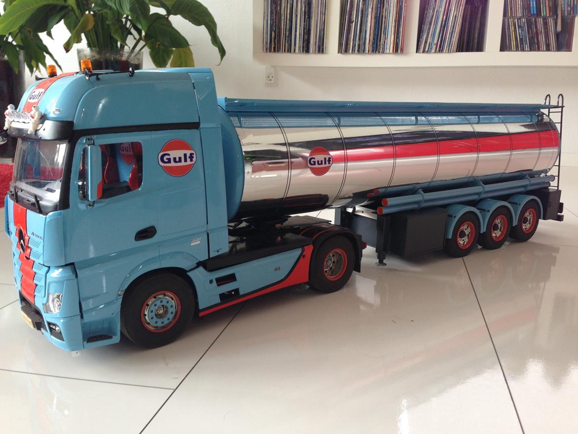 Lastbiler Tamiya Mercedes Actros Gigaspace 1851 billede 28