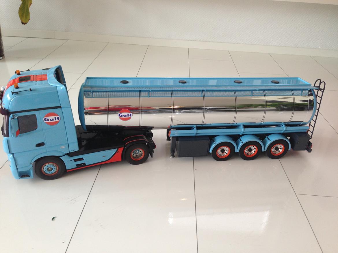 Lastbiler Tamiya Mercedes Actros Gigaspace 1851 billede 29