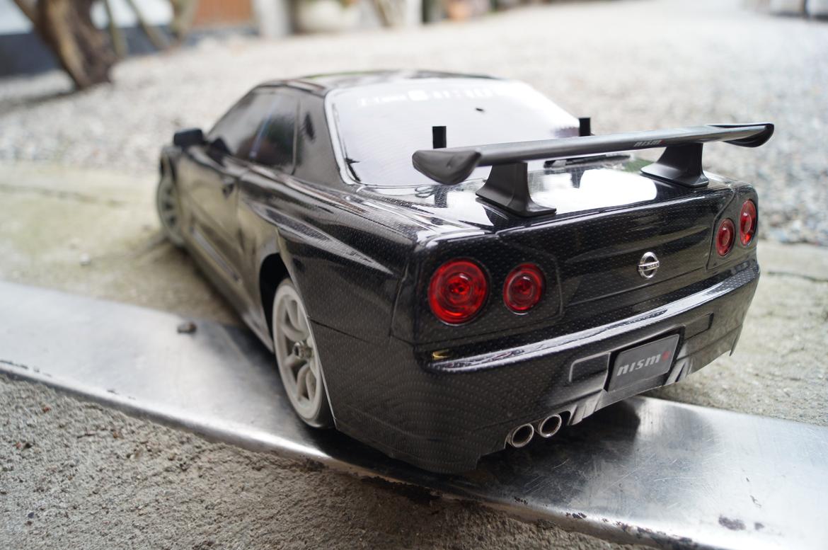 Bil Sniper RTR Nissan Skyline GTR R34 Drift Brushless billede 15