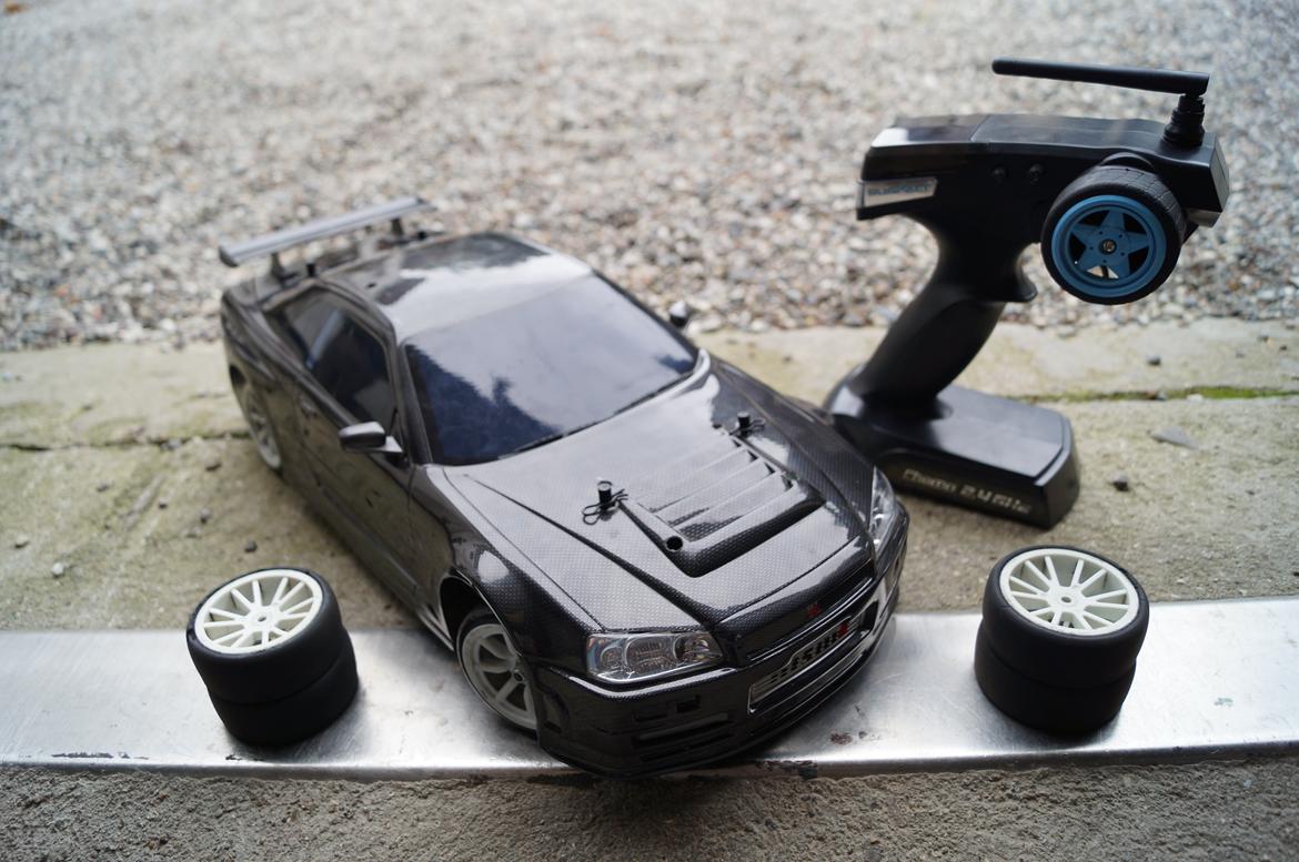 Bil Sniper RTR Nissan Skyline GTR R34 Drift Brushless billede 19