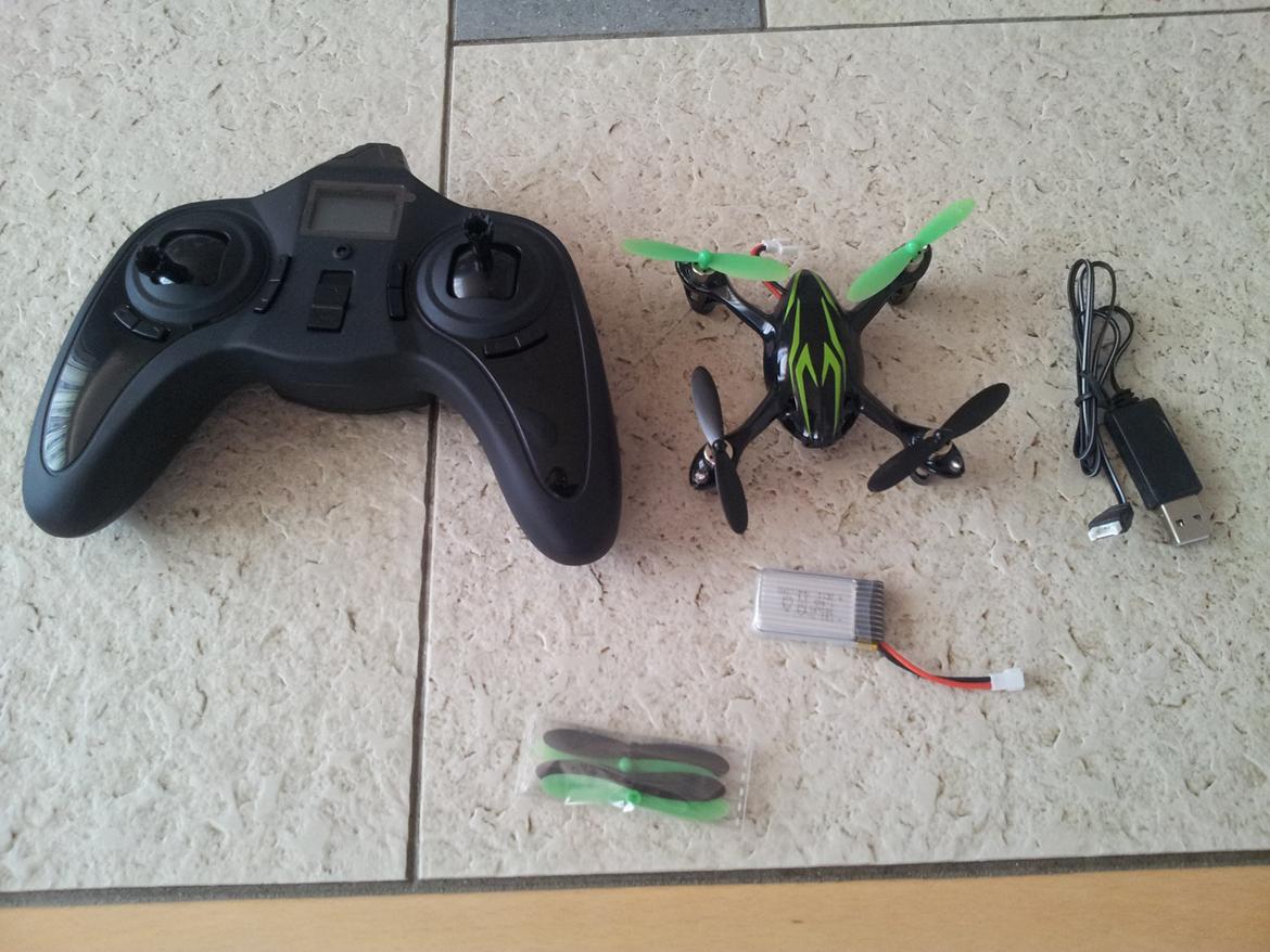 Multirotor hubsan x4 camara h107c billede 1