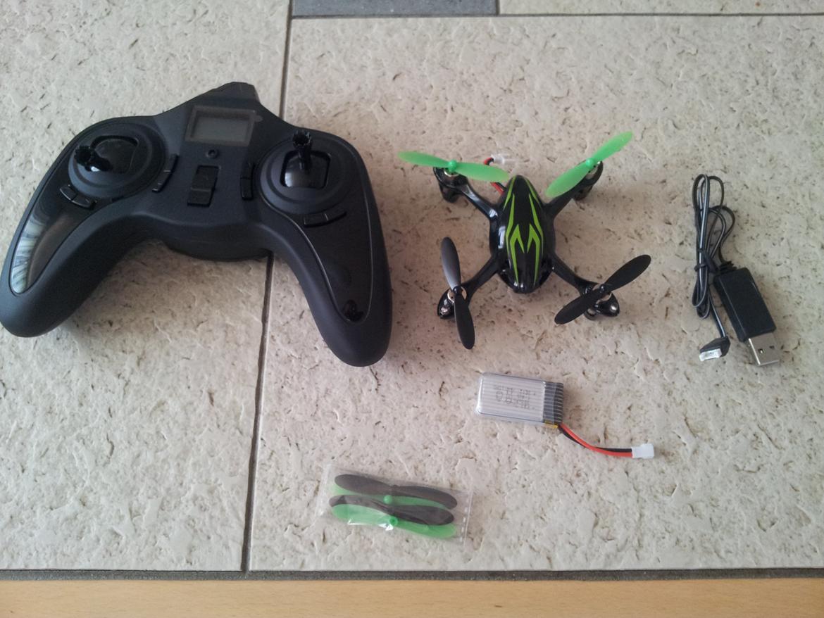 Multirotor hubsan x4 camara h107c billede 2
