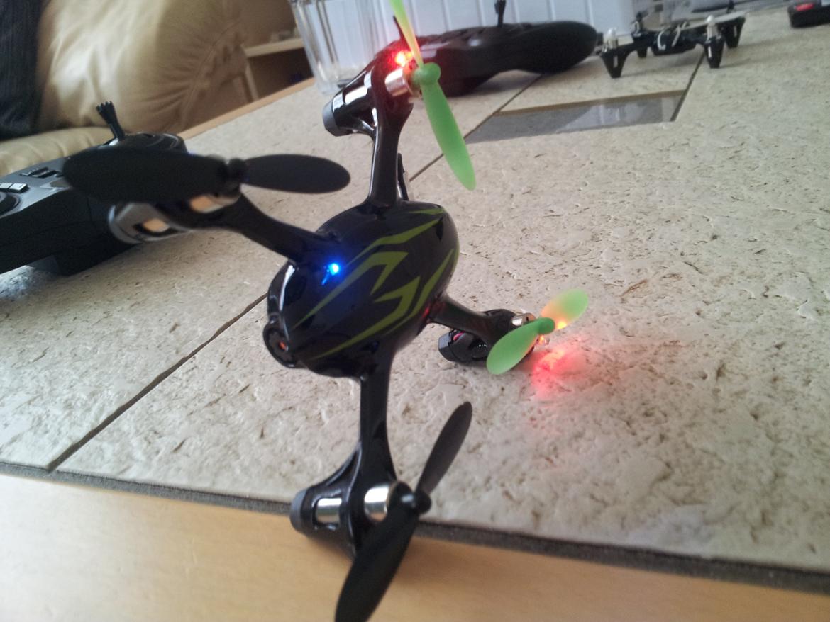 Multirotor hubsan x4 camara h107c billede 7