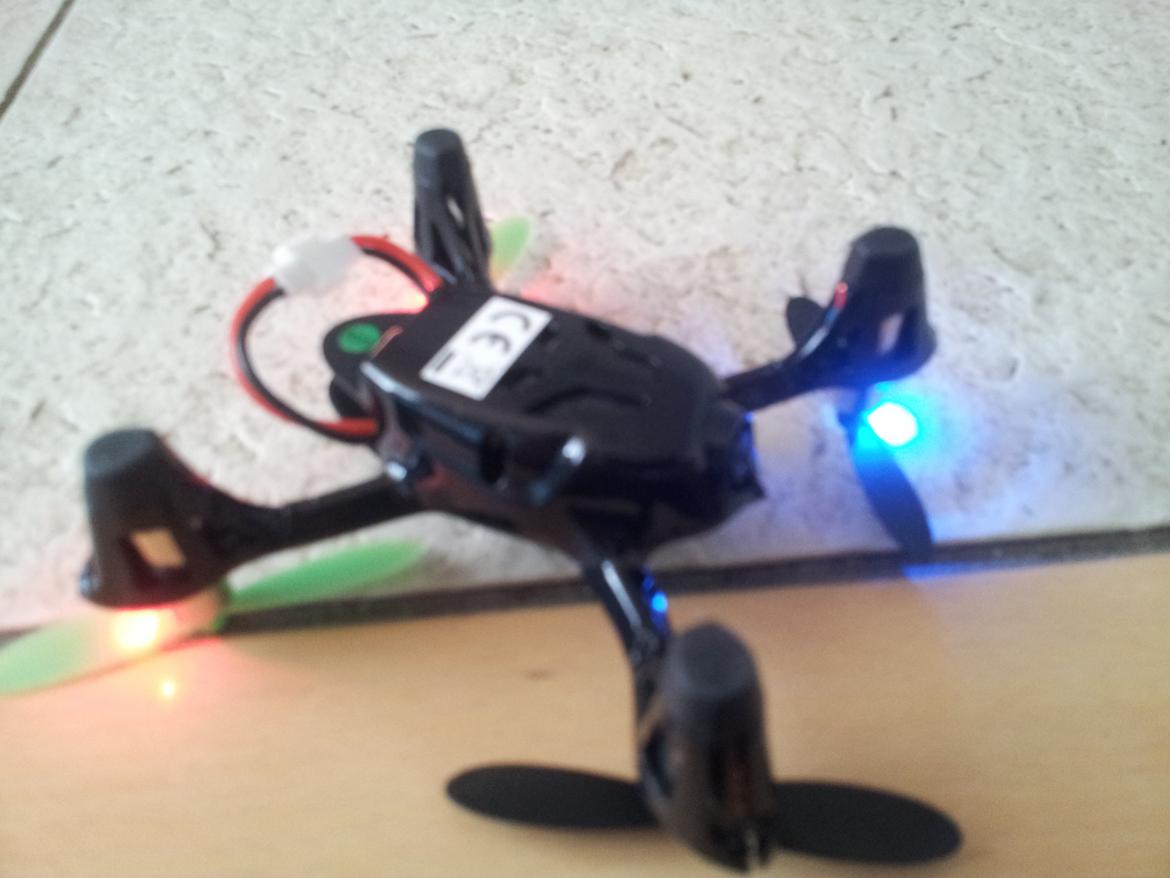Multirotor hubsan x4 camara h107c billede 8