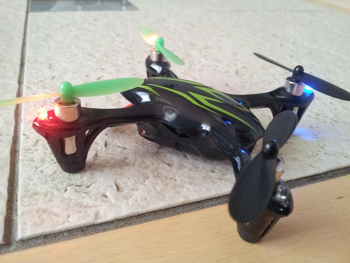 Multirotor hubsan x4 camara h107c billede 10