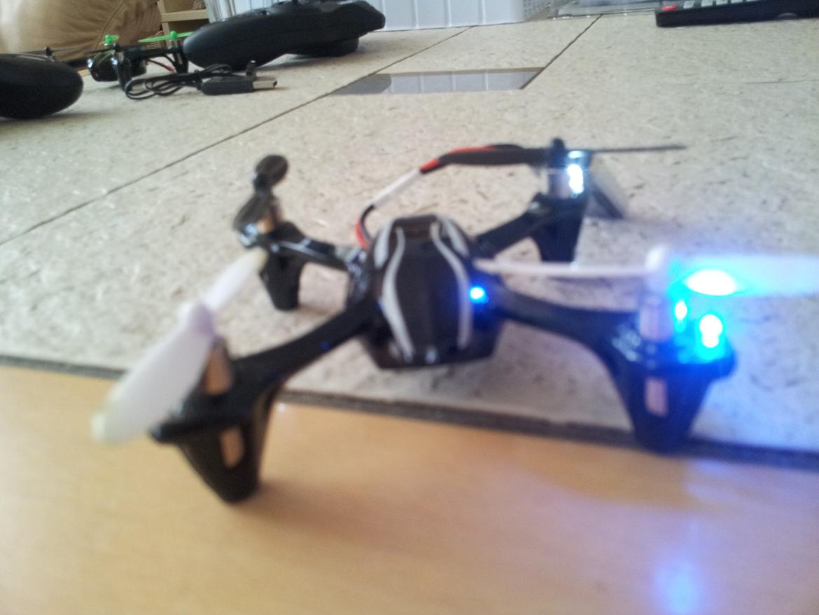Multirotor hubsan x4 v2 led billede 12