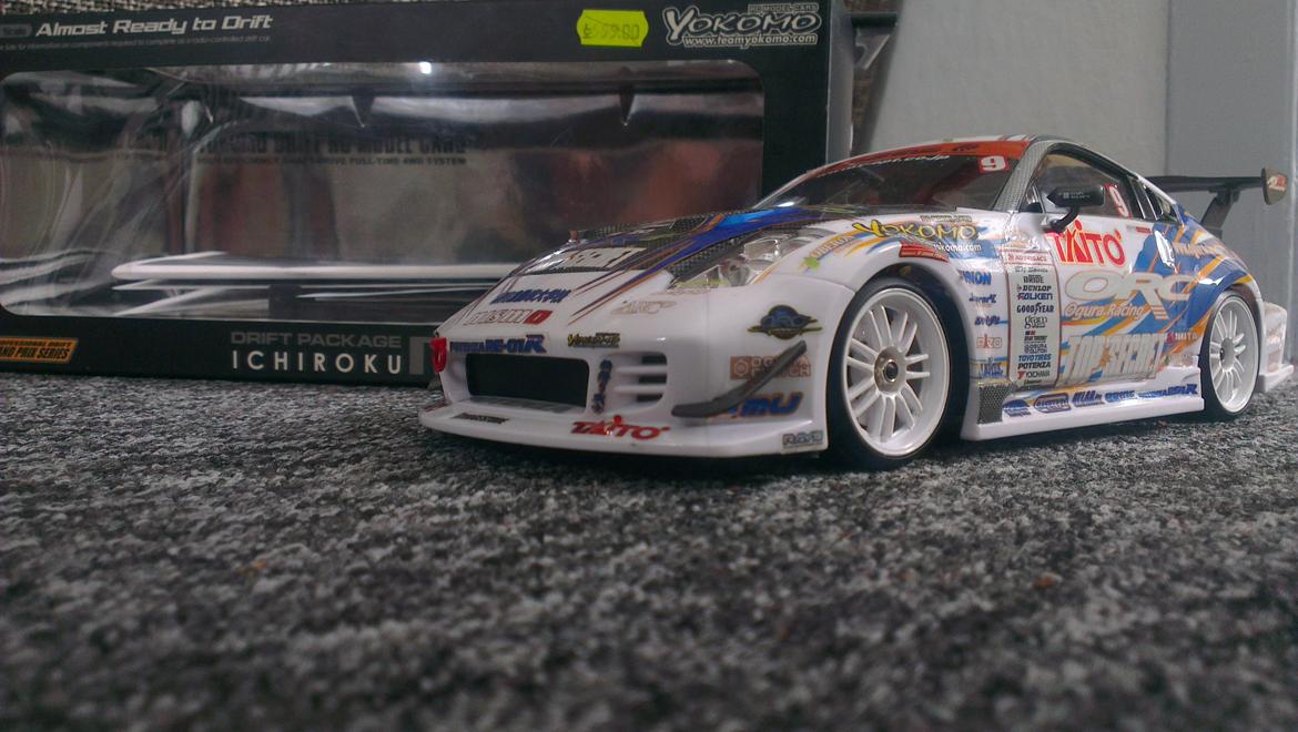 Bil Yokomo Ichiroku-M 1/16 Drift ORC TOP SECRET Z33 billede 9