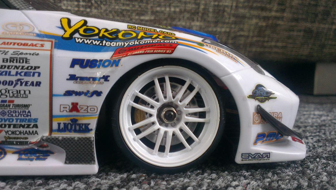 Bil Yokomo Ichiroku-M 1/16 Drift ORC TOP SECRET Z33 billede 13