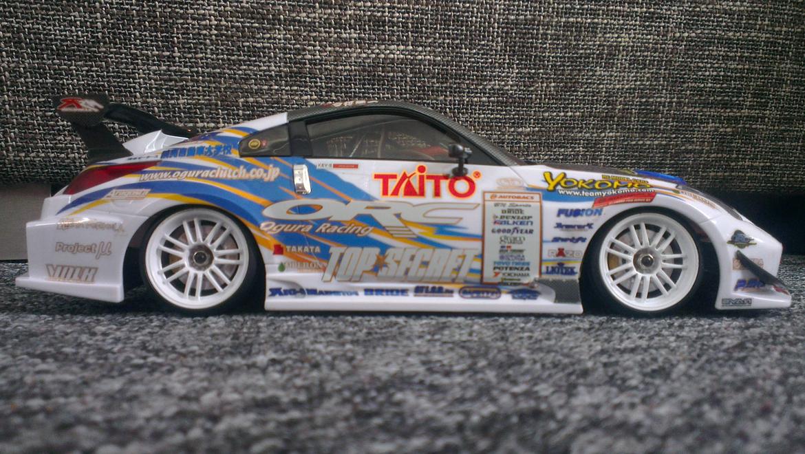 Bil Yokomo Ichiroku-M 1/16 Drift ORC TOP SECRET Z33 billede 14