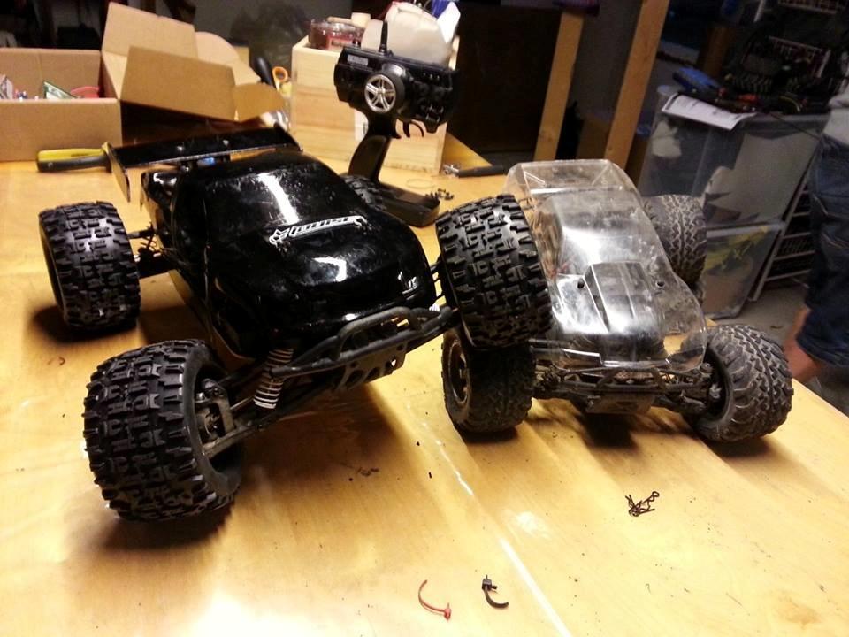 Off-Roader Stealth X09 Truggy Brushless 2.4GHz billede 14