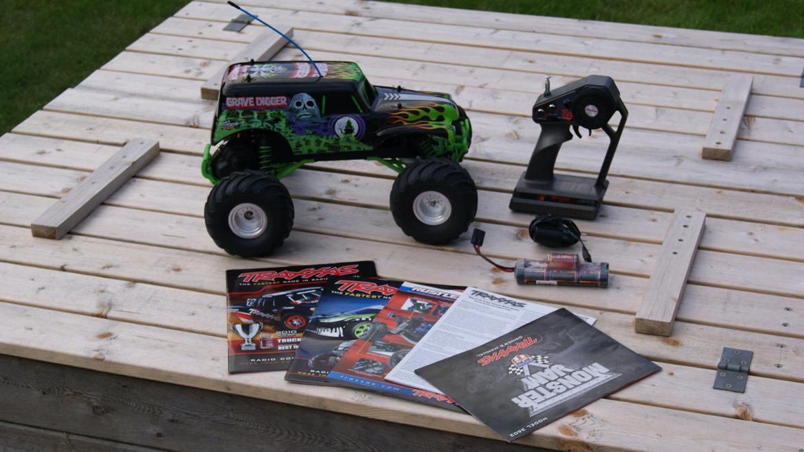 Truck Traxxas Monster Jam Grave Digger billede 2