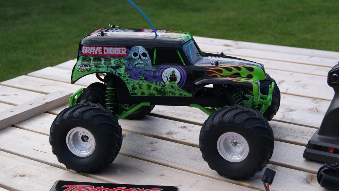 Truck Traxxas Monster Jam Grave Digger billede 3