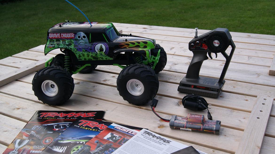 Truck Traxxas Monster Jam Grave Digger billede 4