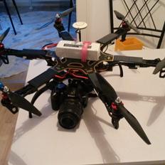 Multirotor Dji Flame Wheel F550 Naza V2 Gps Telemetry Solcell