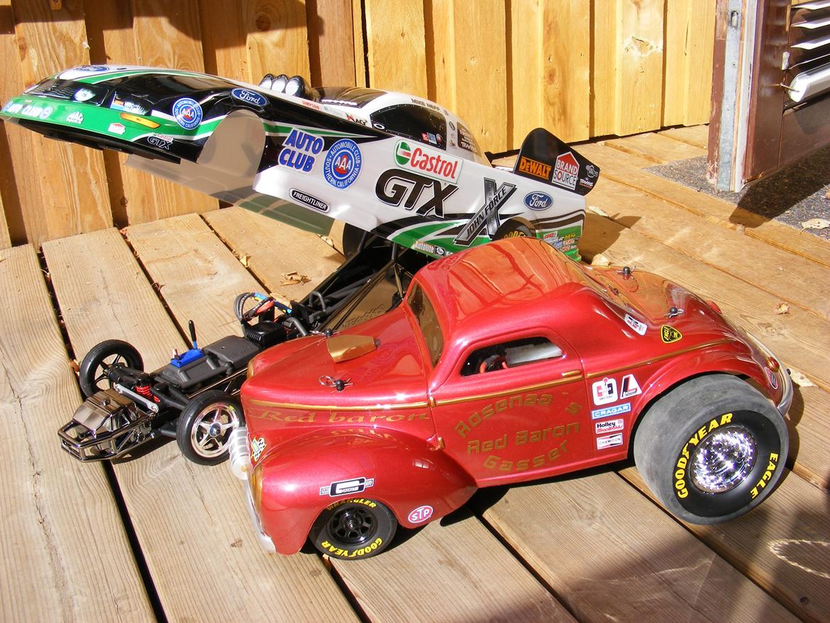 Bil HSP Gasser 2WD - Fhv. SCT 4WD - Store og lille bror. billede 27