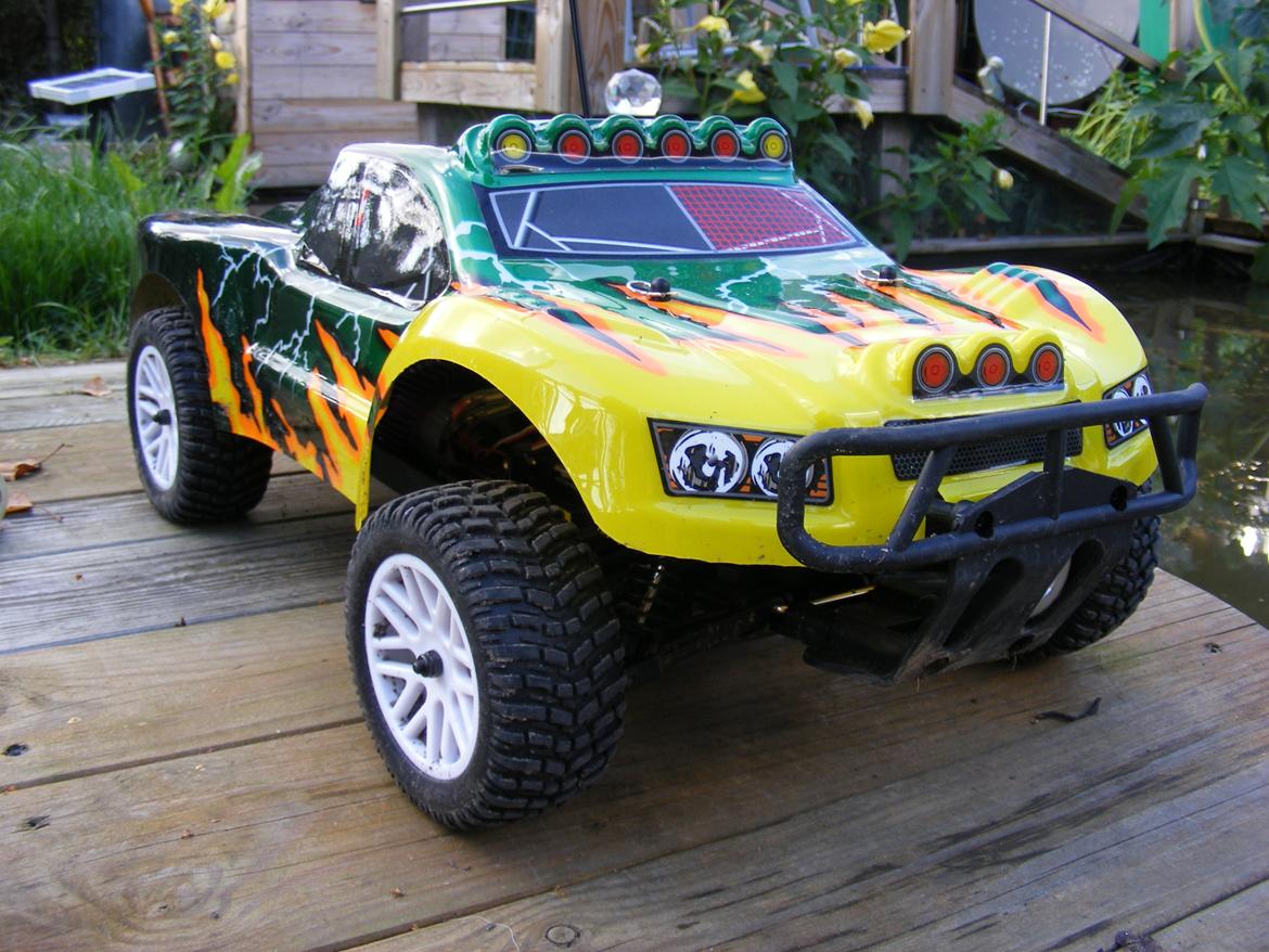 Bil HSP Gasser 2WD - Fhv. SCT 4WD - Sådan så den ud før. billede 28