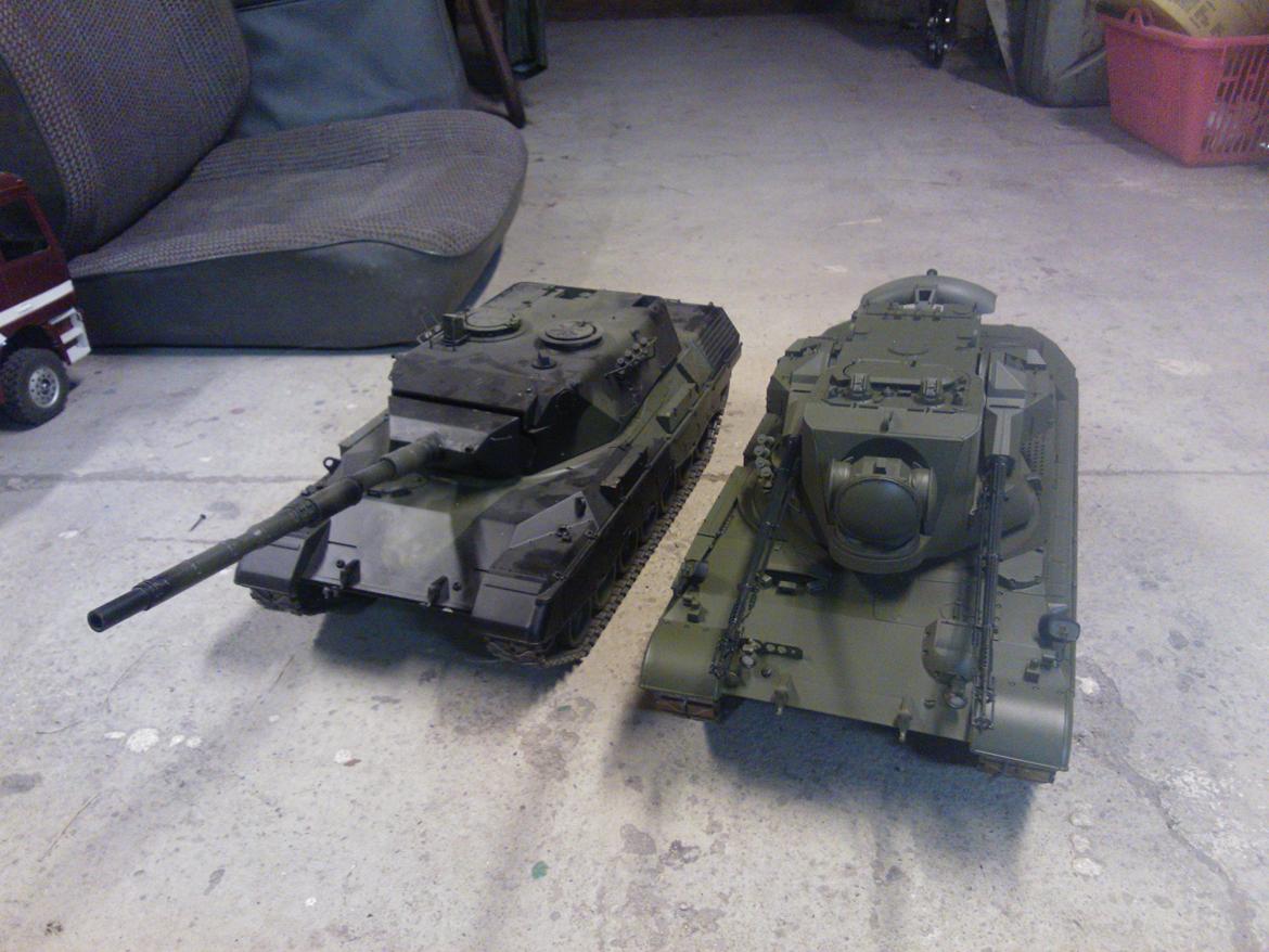 Militær Tamiya Gepard - Sammen med min Leopard 1 billede 4