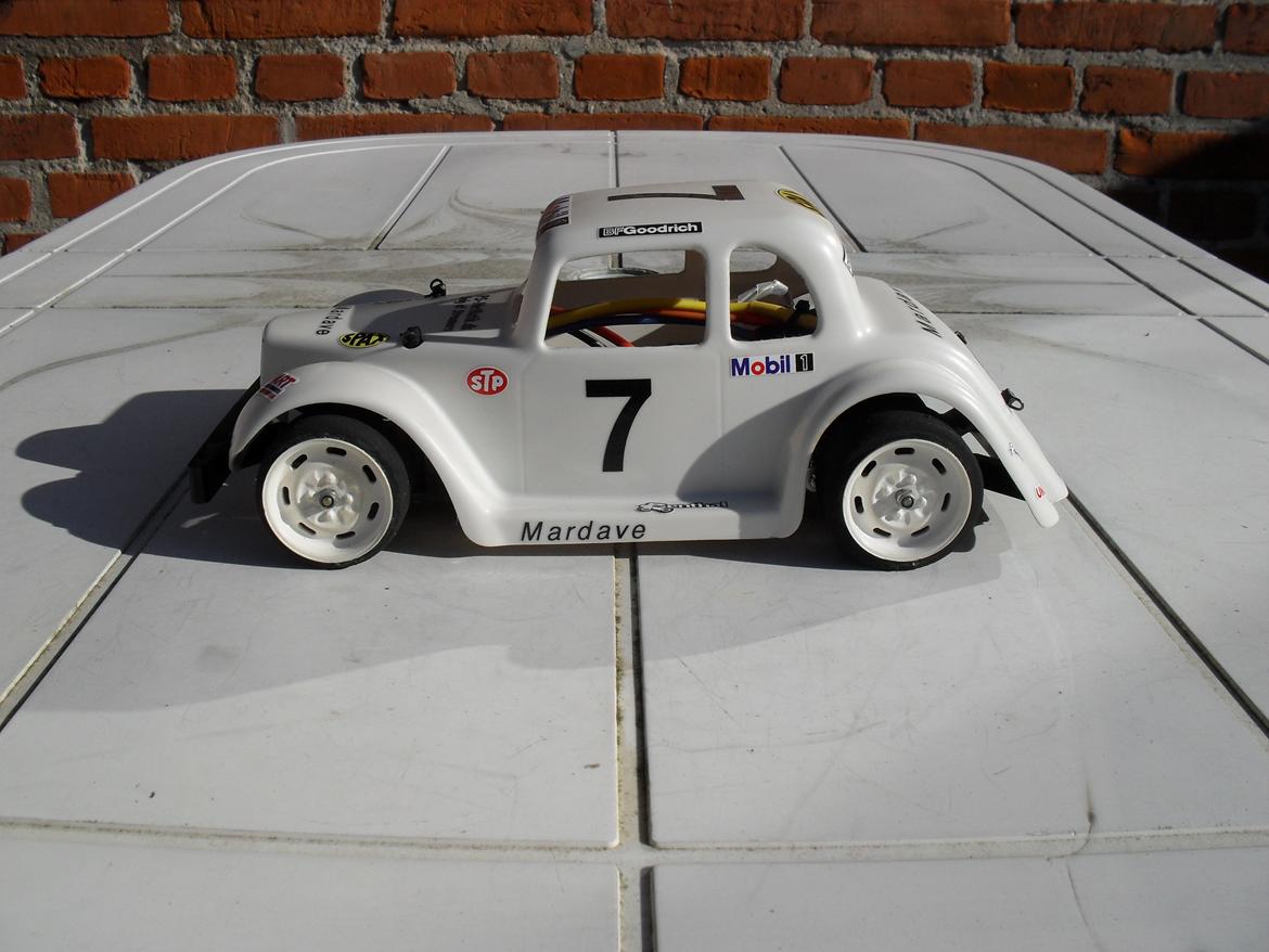 Bil 1/10 legend car (1/12 mardave v12rs) billede 2