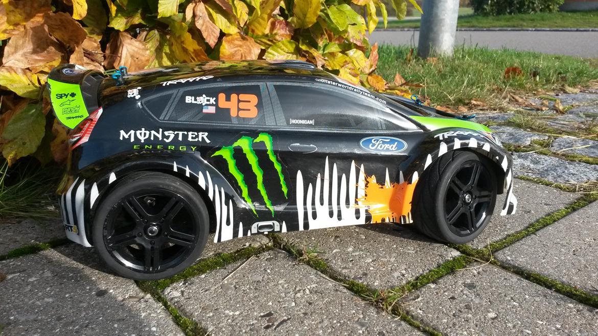 Bil Bil Traxxas Rally VXL 1/16 Ken Block Gymkhana Fies billede 8