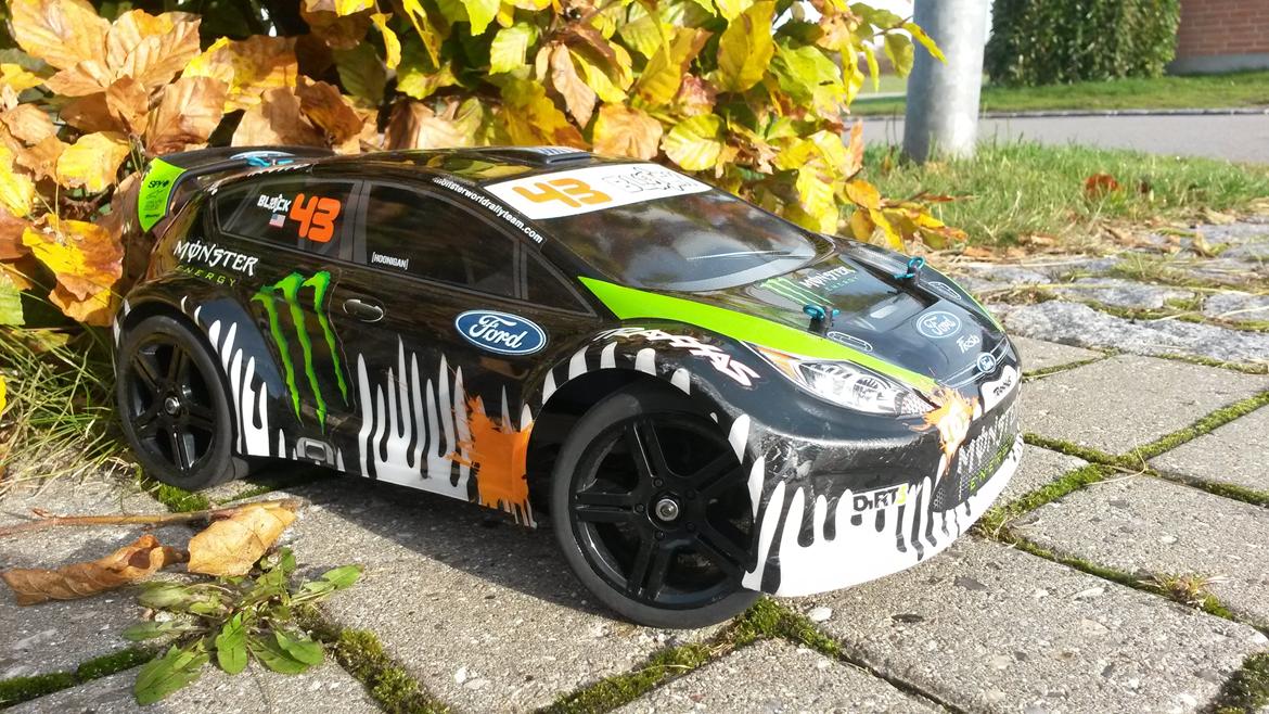 Bil Bil Traxxas Rally VXL 1/16 Ken Block Gymkhana Fies billede 9