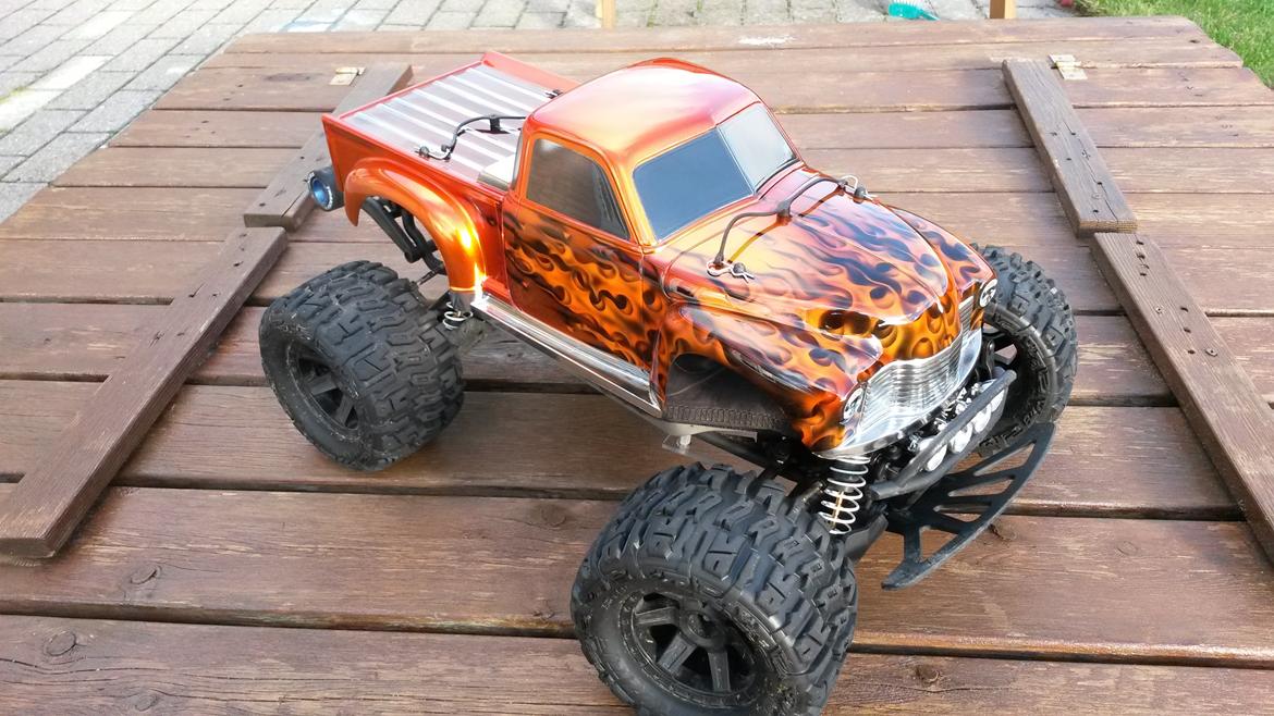 Bil Traxxas Stampede 4x4 VXL"SOLGT" billede 2