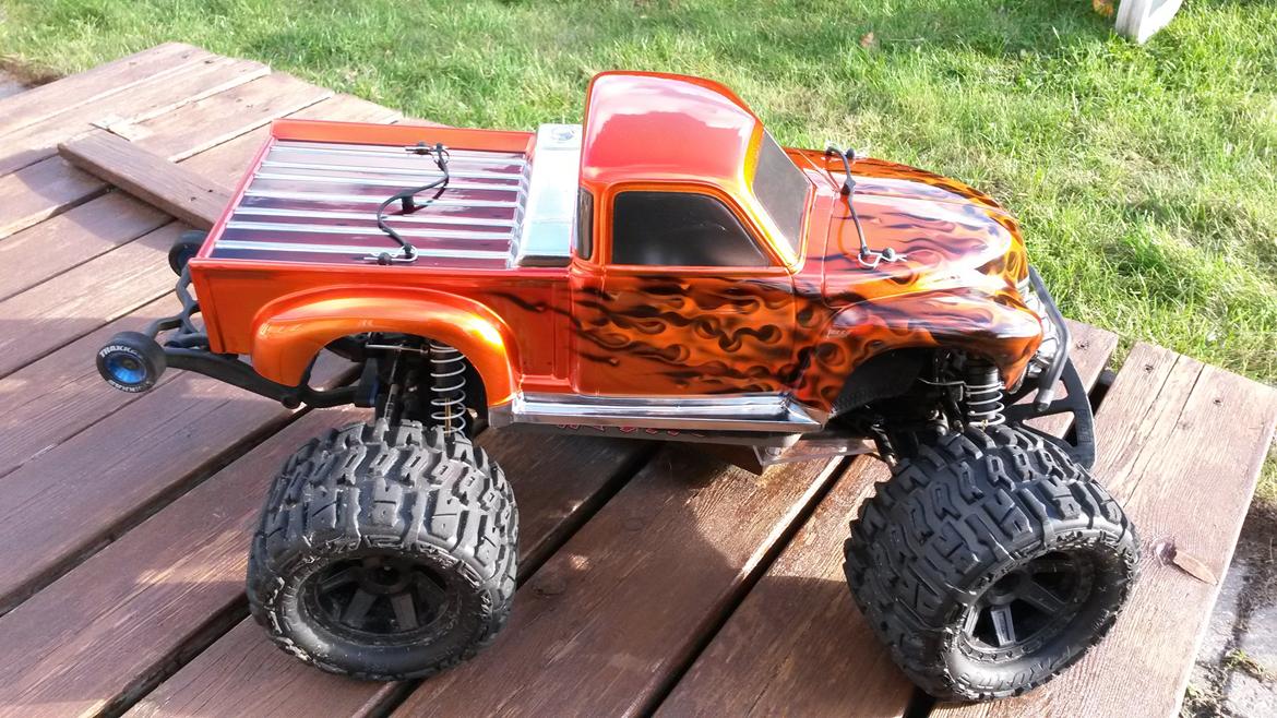 Bil Traxxas Stampede 4x4 VXL"SOLGT" billede 3