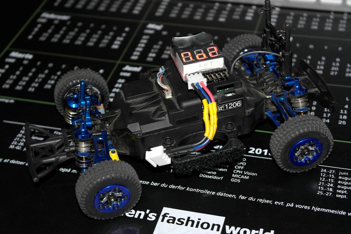 Bil Team Losi Micro Rally Brushless billede 11