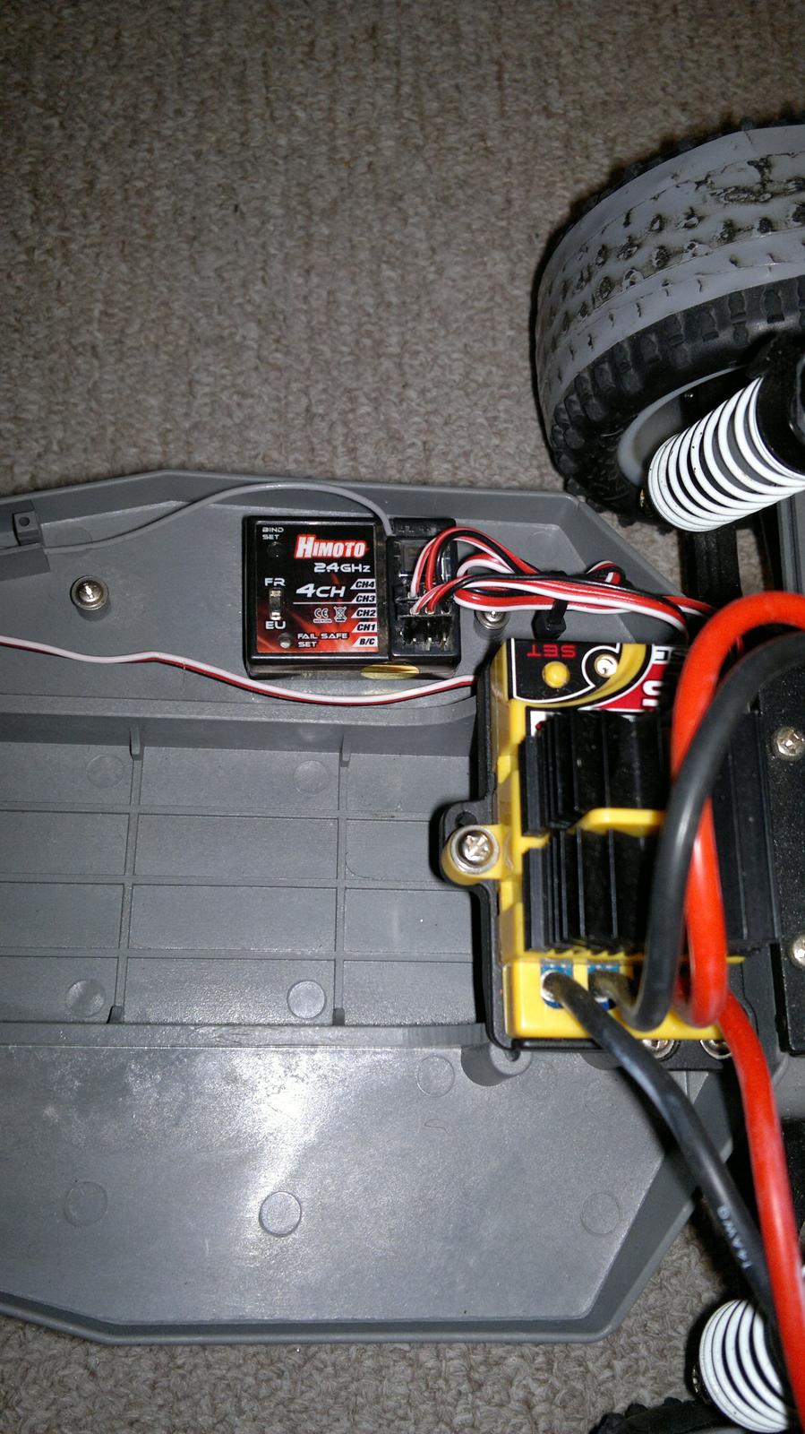 Buggy traxxas bandit 2405 - så kom der 2.4ghz i den ;-) billede 15