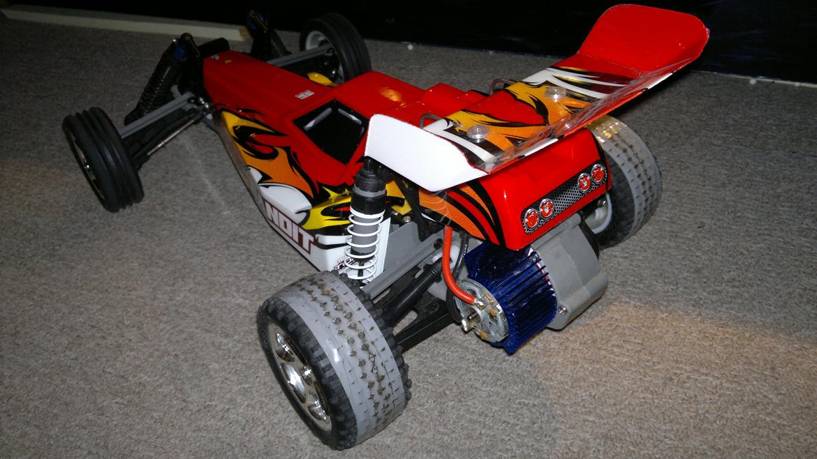 Buggy traxxas bandit 2405 - ALU cooler billede 17