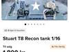Militær Stuart T8 Recon 1/16