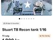 Militær Stuart T8 Recon 1/16