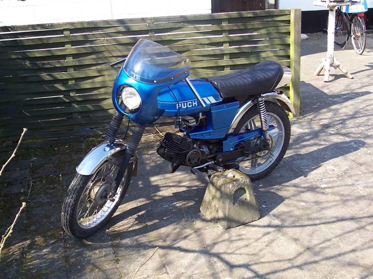 Puch Monza 3 gear fra dag nr. 1 - Endelig... nu er den ved at blive en rigtig flot sag;) 31/4 2007 billede 47