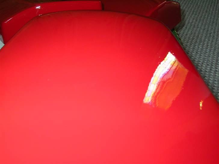 Suzuki Dm50 Samurai Projekt - Så fik tank og skjolde sidste lag lak. billede 61