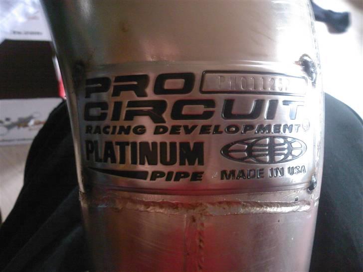 Nye dele til min crosser - Mærket på forrøret billede 16