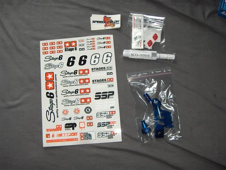 Hot Projekt 08/09 - Stage6 klistermærker, speedline klistermærker, dækskrift, bremsearm, og doppler klistermærker billede 88