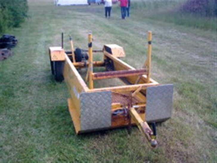 Havetraktor trækker  - Slæden fra sparkær billede 23