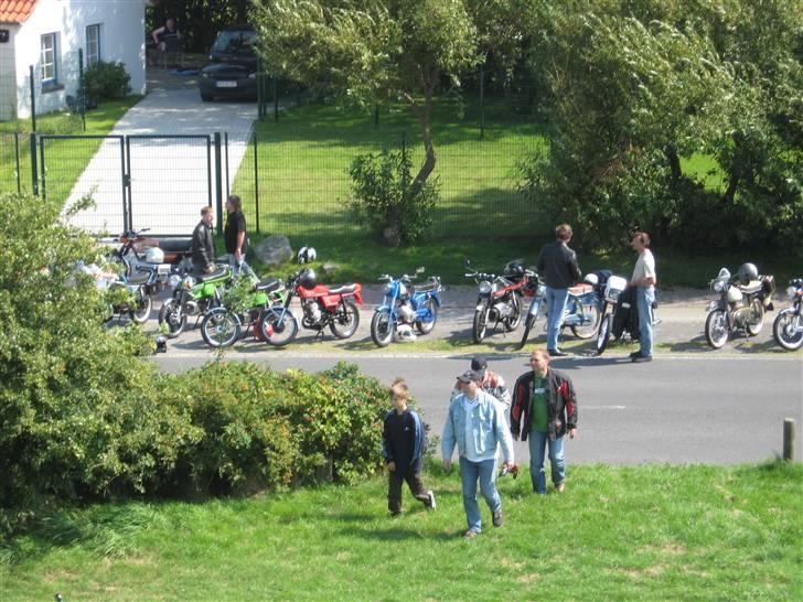 Norden Kreidler træf i tyskland - Her har jeg så forsøgt at tage billeder af alle maskinerne, der var med ude på køreturen :-) billede 39