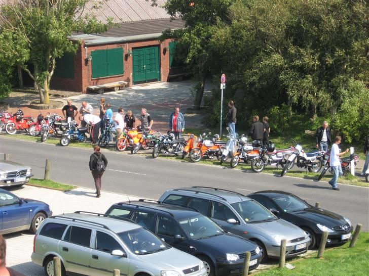 Norden Kreidler træf i tyskland - Her har jeg så forsøgt at tage billeder af alle maskinerne, der var med ude på køreturen :-) billede 37