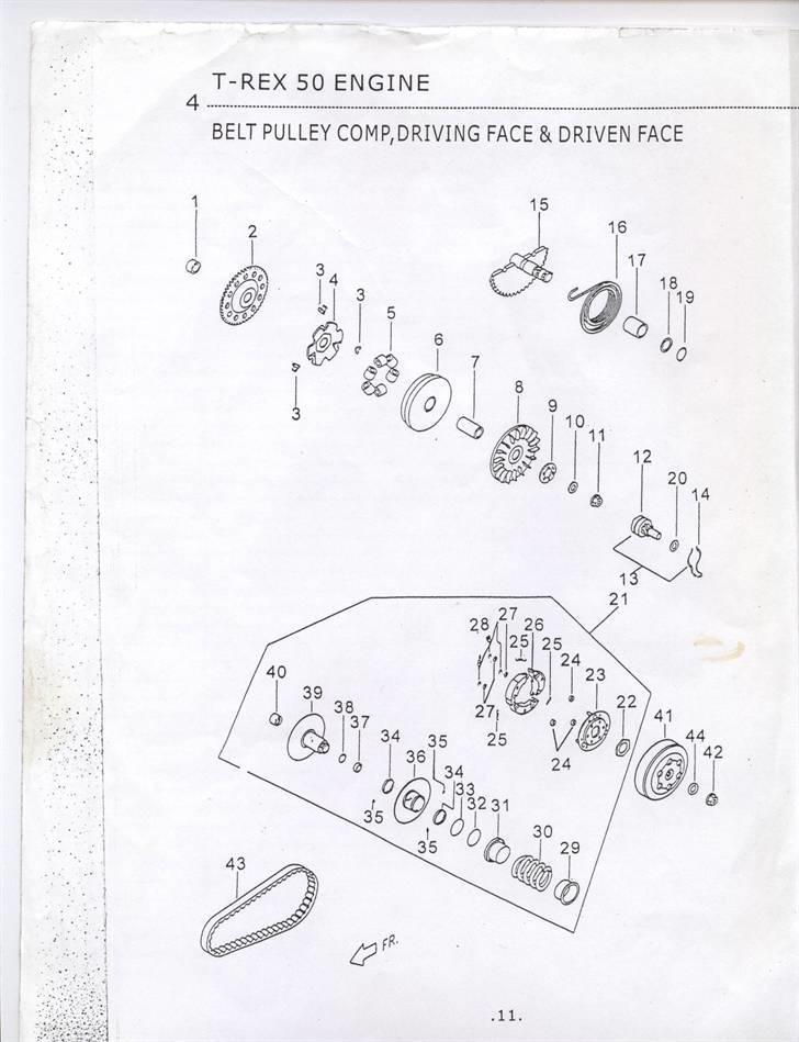 Manual til motor til pgo  billede 1