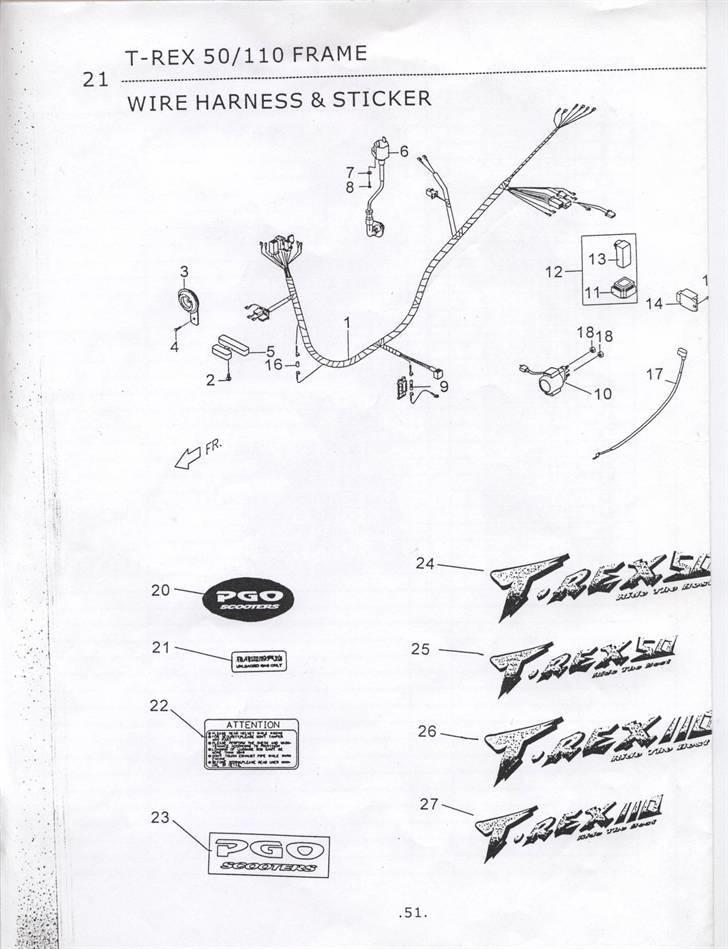 Manual til motor til pgo  billede 2