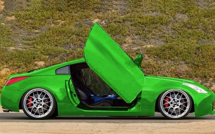 Gimp stylede biler og scootere .. - 350z efter.. billede 2