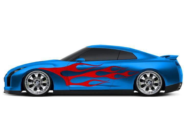 Gimp stylede biler og scootere .. - GTR efter.. billede 4