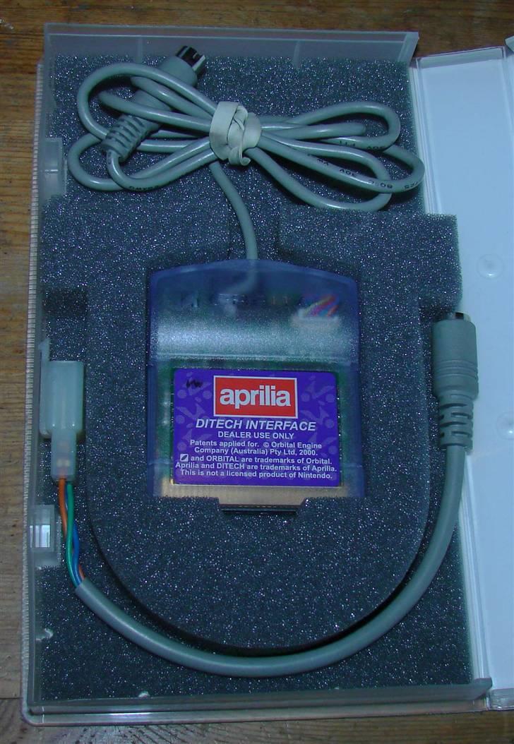 Aprilia ditech interface billede 4