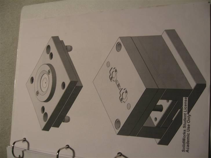 Værktøjsmagere - "H1 forløbet" - Lige som en ekstra opgave, tegnede jeg det også i solidworks. :) billede 15